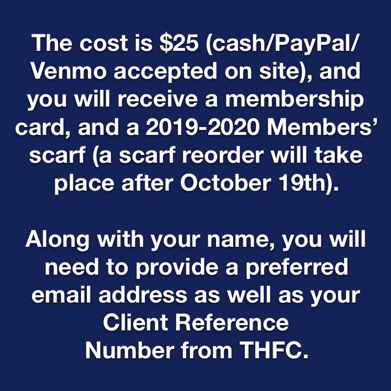 phlhotspur's tweet photo. Important #PhillySpurs membership info. #COYS #THFC https://t.co/GZGfqa2hKB