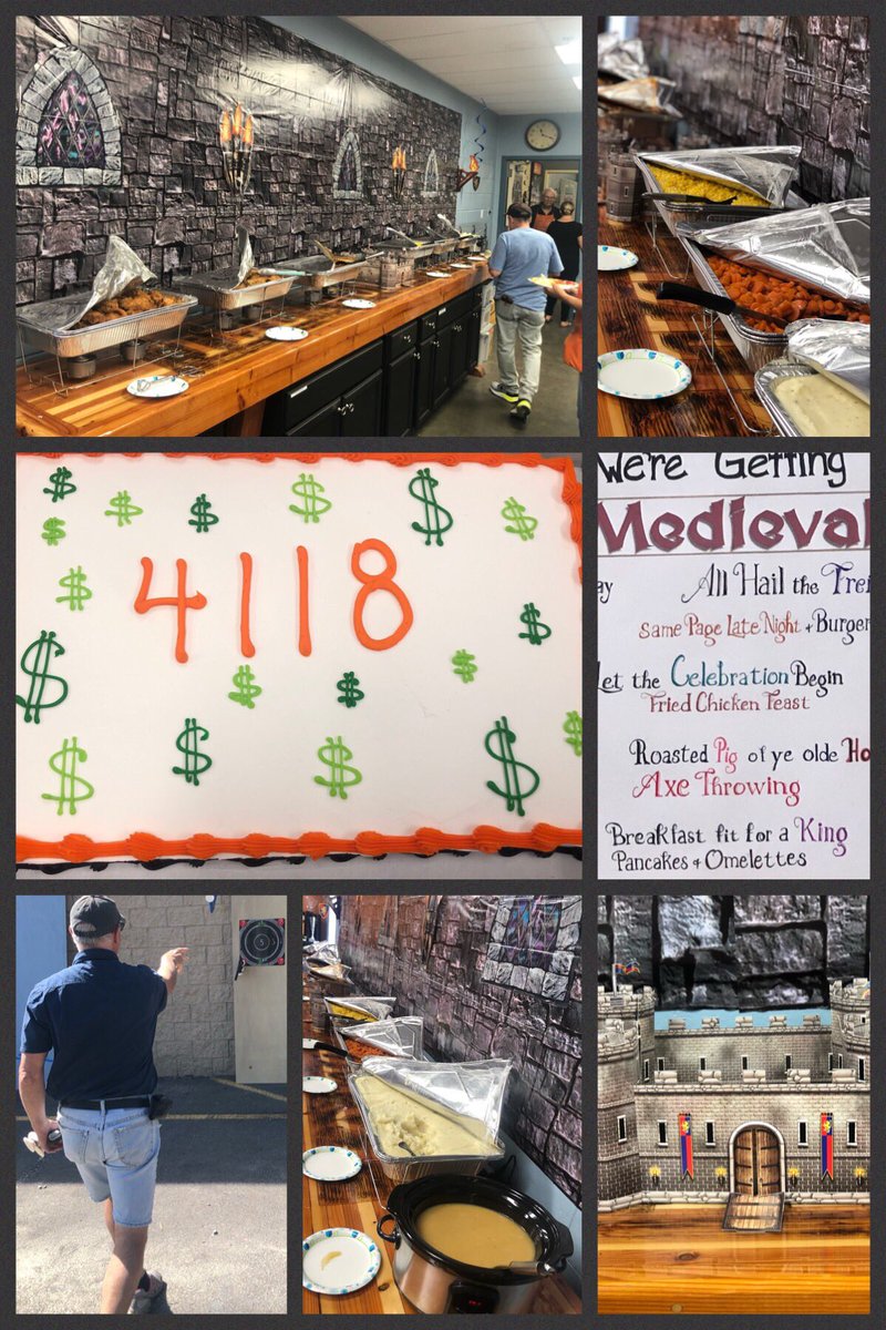 We had a great kickoff for our medieval success sharing weekend!