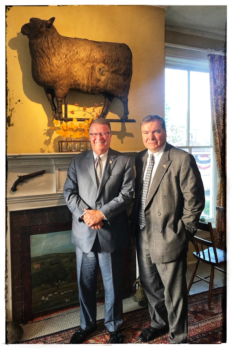 Nice to see <a href="/SteveWilsonOH/">Senator Steve Wilson</a>  and <a href="/ColeyforJudge/">ColeyforJudge</a> at the <a href="/TheGoldenLamb/">The Golden Lamb</a> earlier this week.