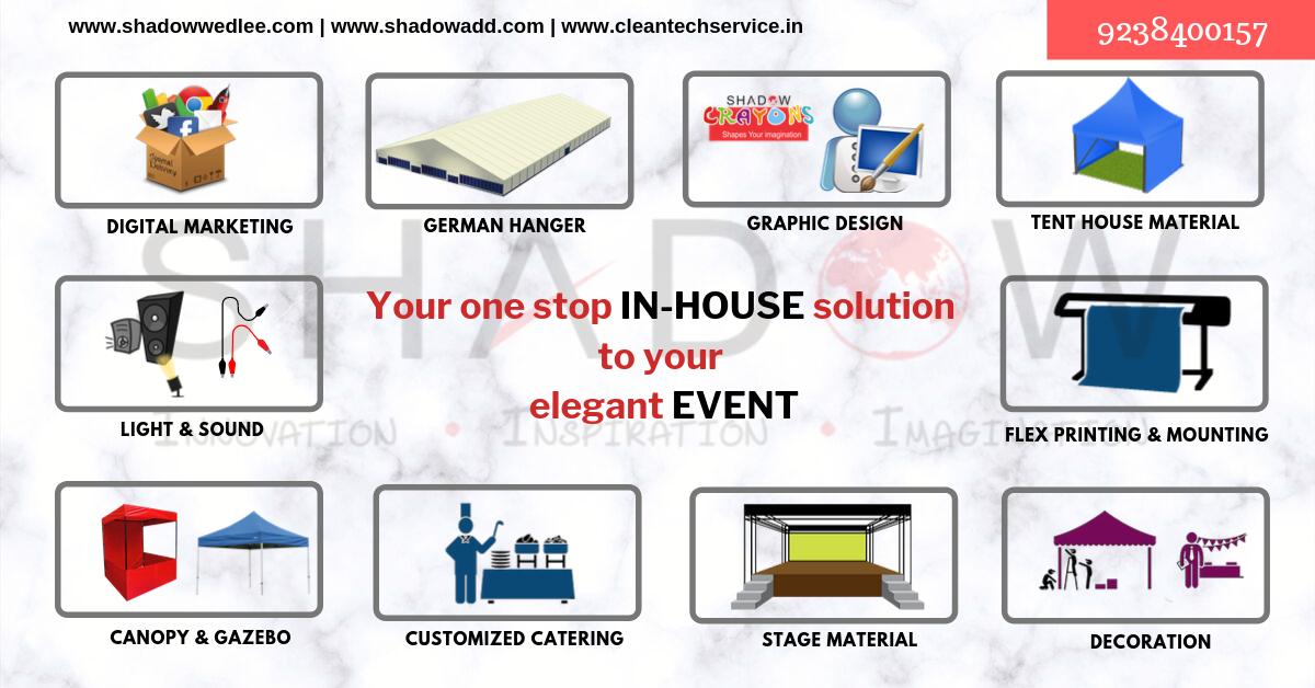 shadow_wedlee's tweet photo. Check out our #inhouse features of Shadow Wedlee at Shadow Advertising & Communications Pvt Ltd for different #eventswww.shadowwedlee.com
#eventmanagement #eventplanner #weddingplanner #exhibition #CSRprogramme #corporateevent #ShadowWedlee #ShadowAdvertising #Crayons #Cleantech https://t.co/8T4PLusxtg