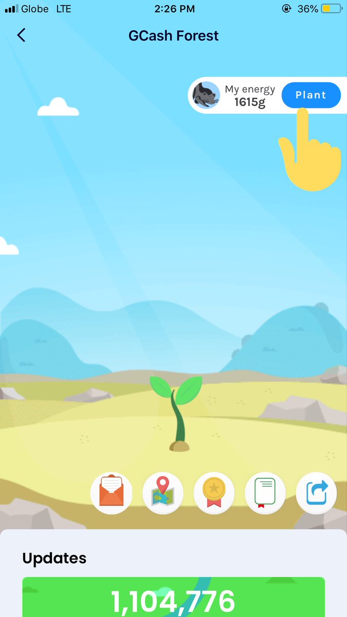 YourArmyFriends's tweet photo. GCash is giving us an opportunity to plant a tree through their GCash Forest feature. You can grow your own tree that will be planted by gcash on featured locations after you reached the total green energy required. https://t.co/40ZZDszQlY