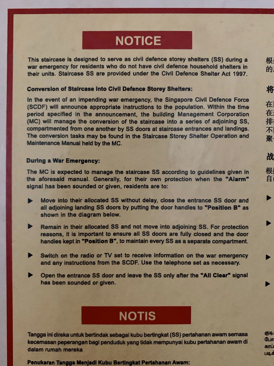 WolfgangBremer's tweet image. Just in case. #bombshelter #singapore
