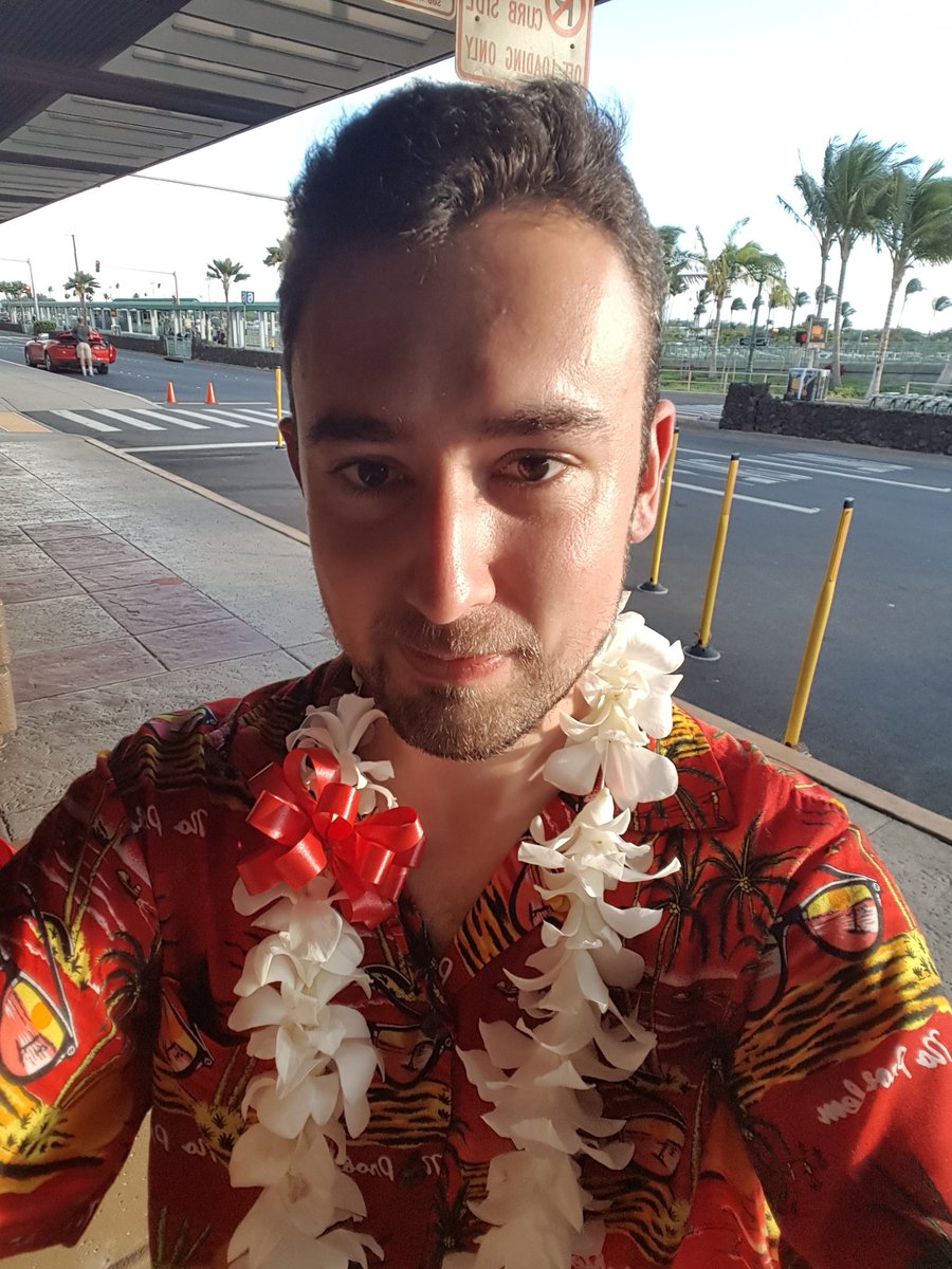 jblake_95's tweet photo. Bye Hawai'i, on the way to LA for a week. It's been a great #amos2019 conference, was especially honoured to receive the award for Best Student Paper! https://t.co/sfLkge6CAX