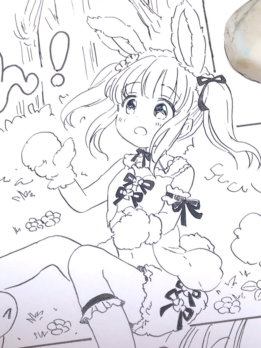 もちろん特訓後うさちえりも出る🐰✒️💓 