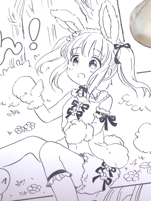 もちろん特訓後うさちえりも出る🐰✒️💓 