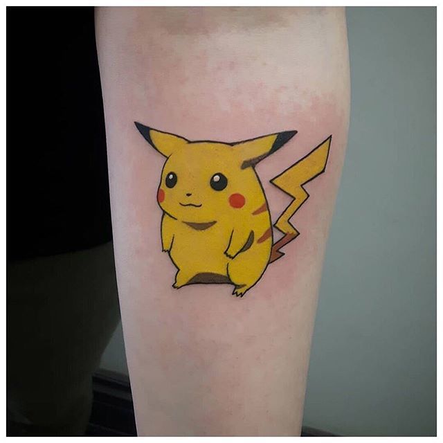 Pikachu venom tattoo idea | TattoosAI