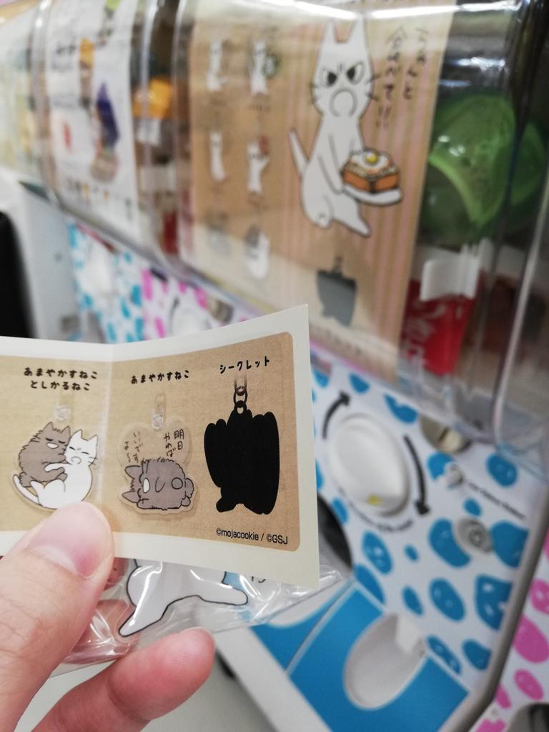 mgk_jp's tweet photo. 1発でシークレット引きました！！#しかるねこ　＃ガチャガチャ https://t.co/HztfR0mX88