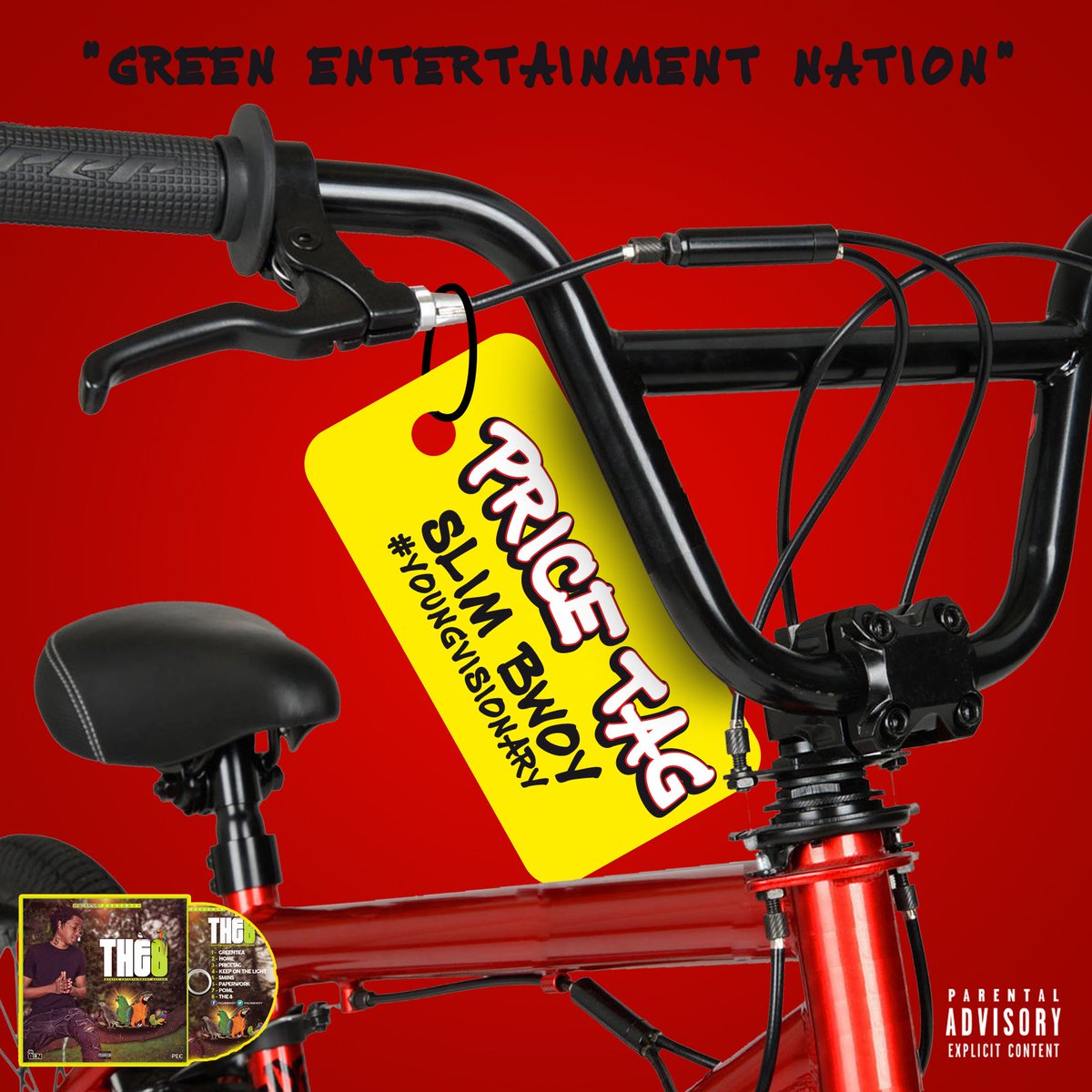 slimbwoy's tweet photo. #Pricetag Official video on the way. Before the release let's take the previous two singles to the top. #5Mins &amp; #Poml. #Peace #Greenman #Onelove #The8 @GeNationOnline https://t.co/FQIKCP6rGb