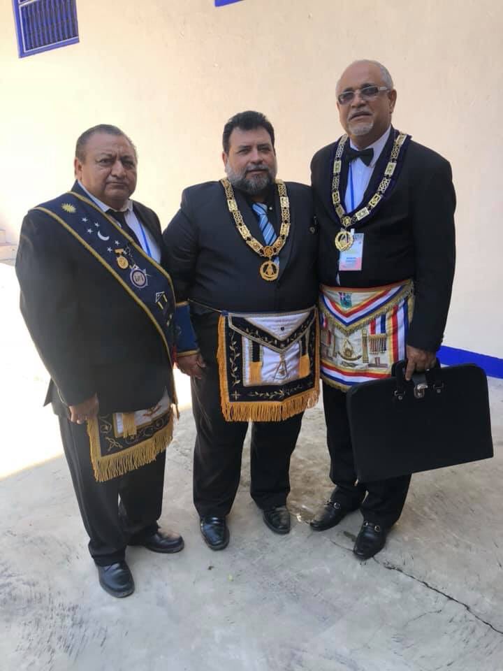 glrepdom's tweet photo. El M.R.G.M. @KUFIRO asiste a la #COMACA 2019 en Nicaragua. #masoneriadominicana #granlogiadelarepublicadominicana https://t.co/z7kQKXSv1C