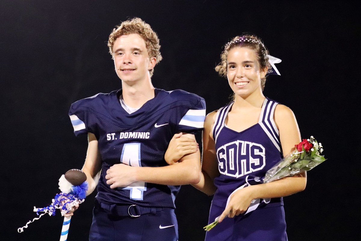 StDominicHS's tweet photo. Congratulations to our 2019 Homecoming Court! (3/3) #SDHSSpiritWeek https://t.co/lYSzU3XYFp