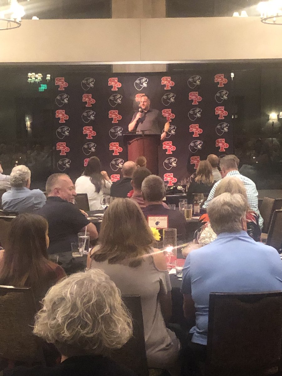 SPASHAthHOF's tweet photo. The fifth and final inductee of 2019: Mike “Coachie” Olson, presented by assistant girls cross country coach, Pat Leahy. https://t.co/hJ2bBb82MV