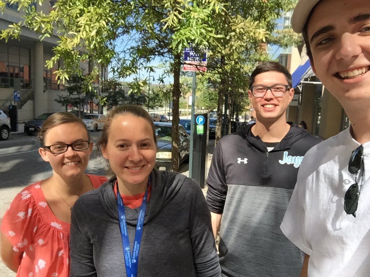 DavisLabJHU's tweet photo. End of summer celebration in the @DavisLabJHU! Feeling very lucky to work with such a great group of trainees!! π@JohnsHopkinsMMI @JohnsHopkinsSPH #Bird2School #Orioles https://t.co/1JqrdLmGpJ