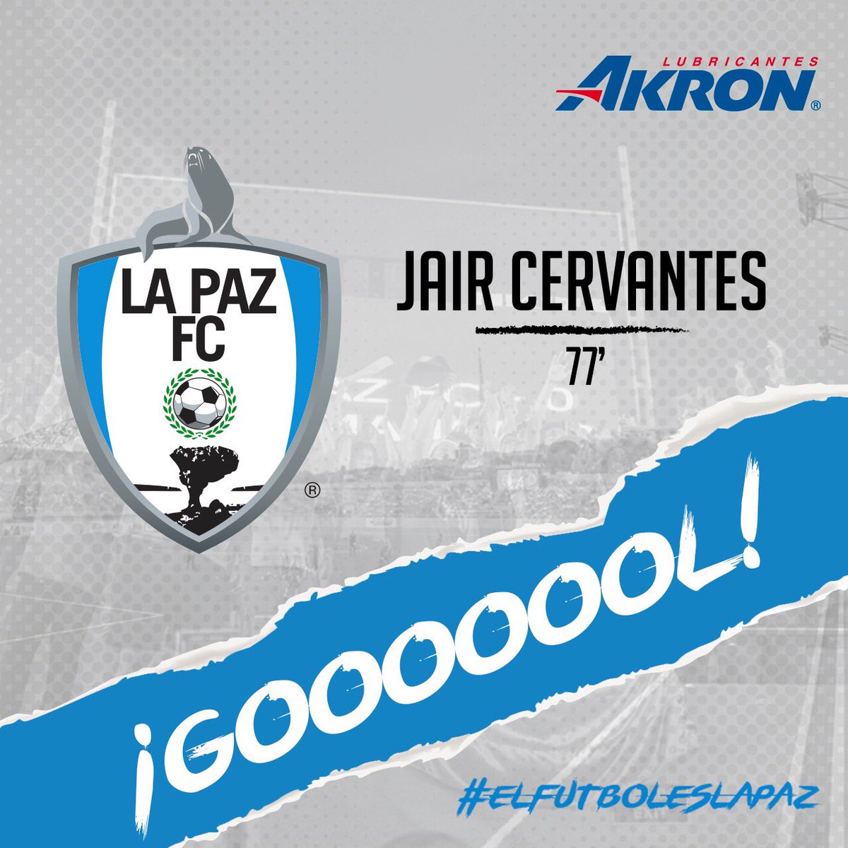 LaPazFC1's tweet photo. 77’ Jaír cervantes nos acerca en el marcador.
#CFSA 🆚 #LPAZ
2️⃣➖1️⃣
@AkronCom https://t.co/mKIn2al4e9