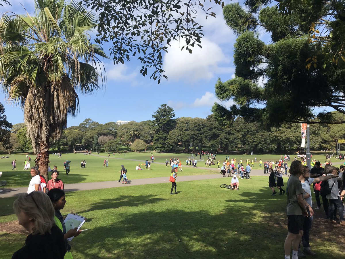 This is what the Sydney Domain looked like after the 2019 Climate Rally. Don’t believe the rubbish. Please share.
