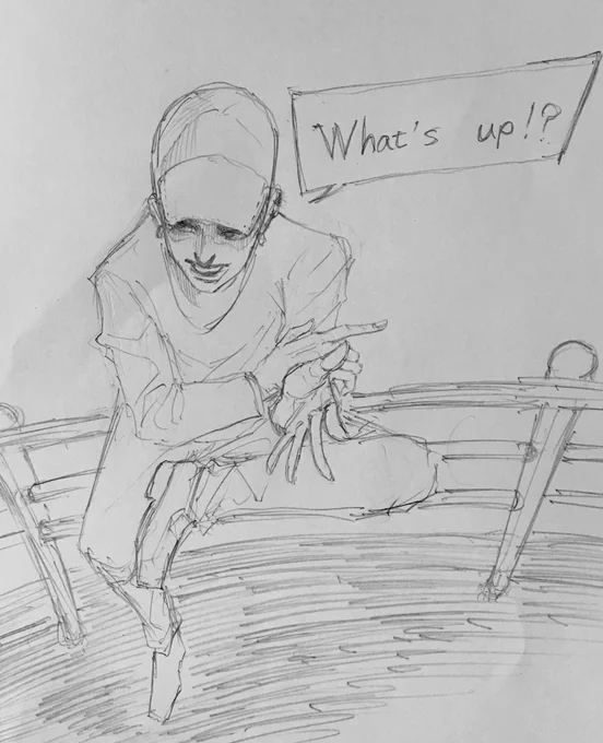 お前もそう思うだろ?
#落書き 