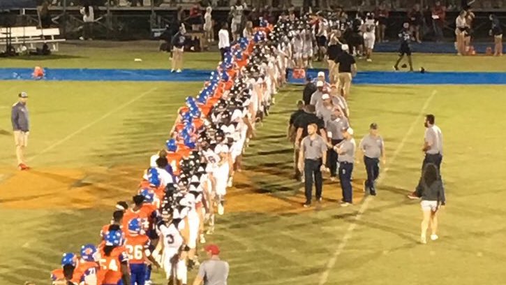 AFPatriotFB's tweet image. Great team effort tonight. Can’t wait to see how focused &amp;amp; ready to go to work we are on Monday. #ConferencePlay #GBE

Friendship 35
Athens 13