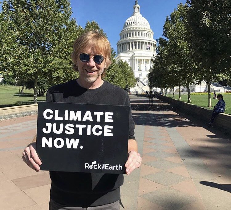 bizarchive's tweet photo. Trey in Washington DC today (via @RocktheEarth's Instagram page) #rocktheearth #phish #climatejusticenow https://t.co/GlFdTJGROn
