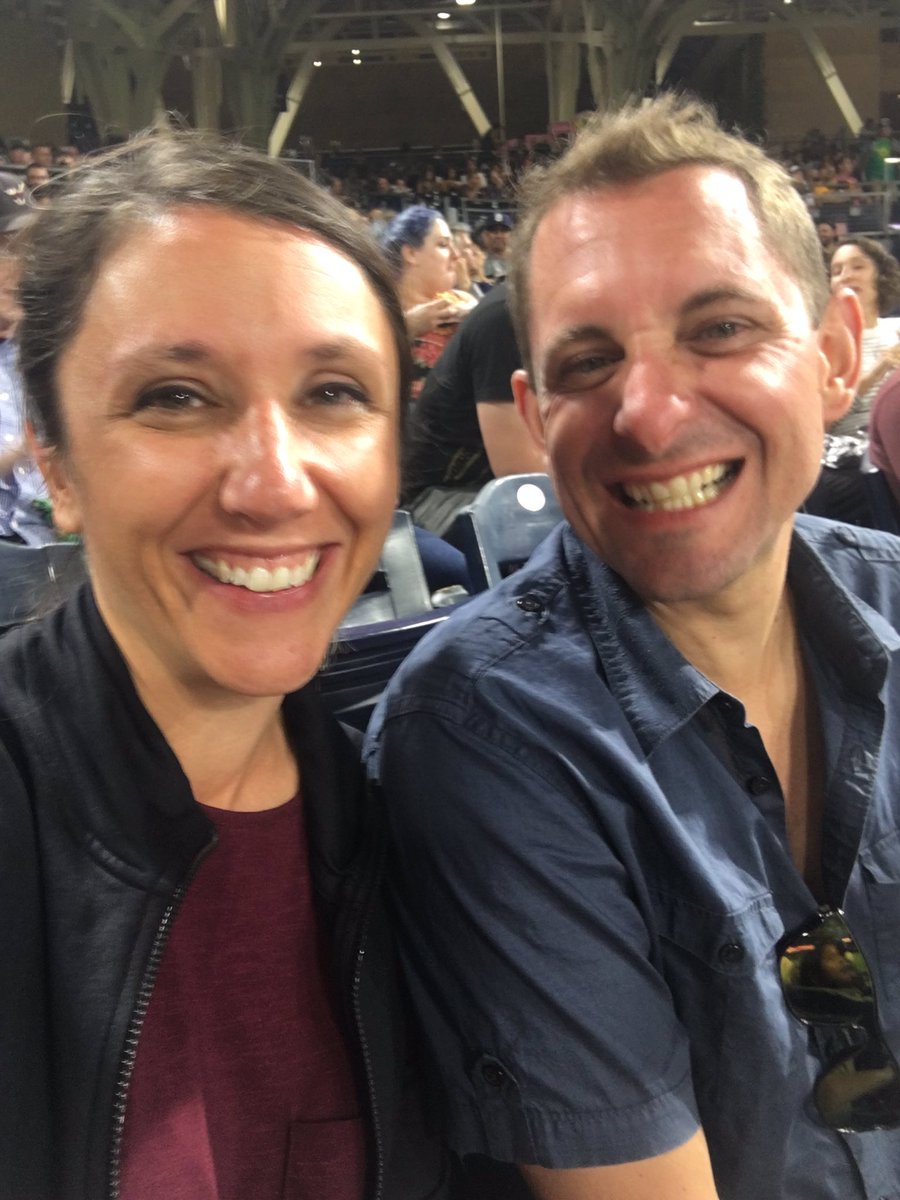 CLE in San Diego - great night for the #friarfaithful