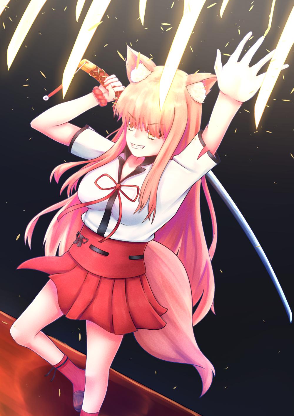 鈴木えいる No Twitter Fgoの鈴鹿御前描きました 個人的にlastencoreのロビンと戦ってる一瞬の描写が鈴鹿御前は大好き イラスト イラスト好きな人と繋がりたい Fgo T Co 12qenqi17m Twitter