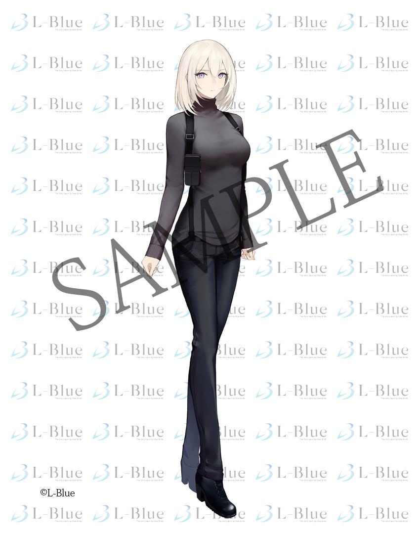 LBlue_official's tweet photo. 【登場人物紹介】本作のメインヒロイン。その容姿から、ホワイトリリーと裏社会で畏怖される暗殺者であり、実力は超一流🌙キャラデザは高垣える（@eru_mn ）さん、立ち絵はレロイ🇨🇳（@Leroi_wu ）さんによるデザイン。スタイルの良さと、どこか儚ささえ感じる謎多きキャラクターです😳 葵 #WHITELily https://t.co/spi3Dk7SAs