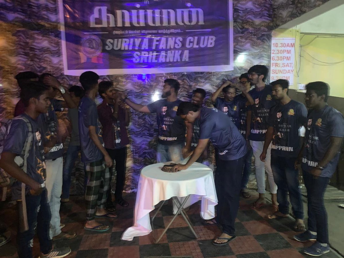 KavinathV's tweet photo. #Kaappaan Fans Show Celebration Successfully done by @SuriyaFCSL 🥳🔥at Colombo Cine World theatre
#காப்பான்திருவிழாஆரம்பம் 
#Kaappaan @Suriya_offl @LycaProductions @anavenkat @sayyeshaa @arya_offl @Mohanlal  @SonyMusicSouth @Jharrisjayaraj @KiranDrk @Kaappaan_Film @thondankani https://t.co/eTrszrrzWh
