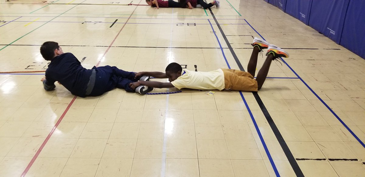 Busy week in the gym....cooperative activities and movement!