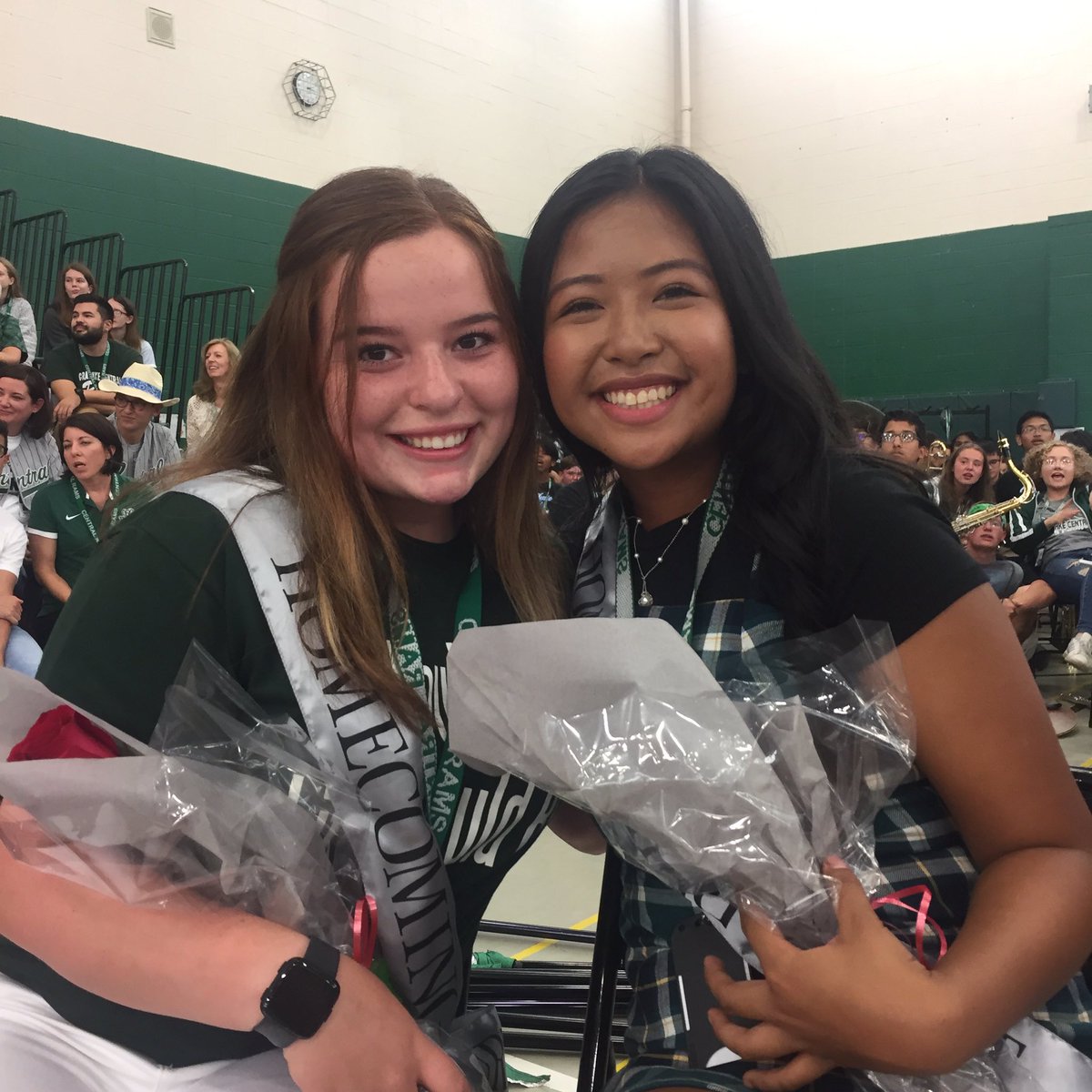 We are so proud of the members that represented their band on homecoming court! Congratulations to Olivia Garcia and Trevor Friedl for homecoming queen and king!