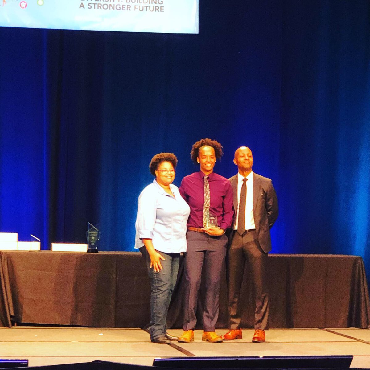 DrCoreyBaker's tweet photo. Congratulations to my PhD student, Xava Grooms, for winning 1st place in the ACM Tapia Conference and earning a $1k award! “Proud advisor moment 😢” #NetReconLab #Tapia2019 https://t.co/9KUOAnuZTC