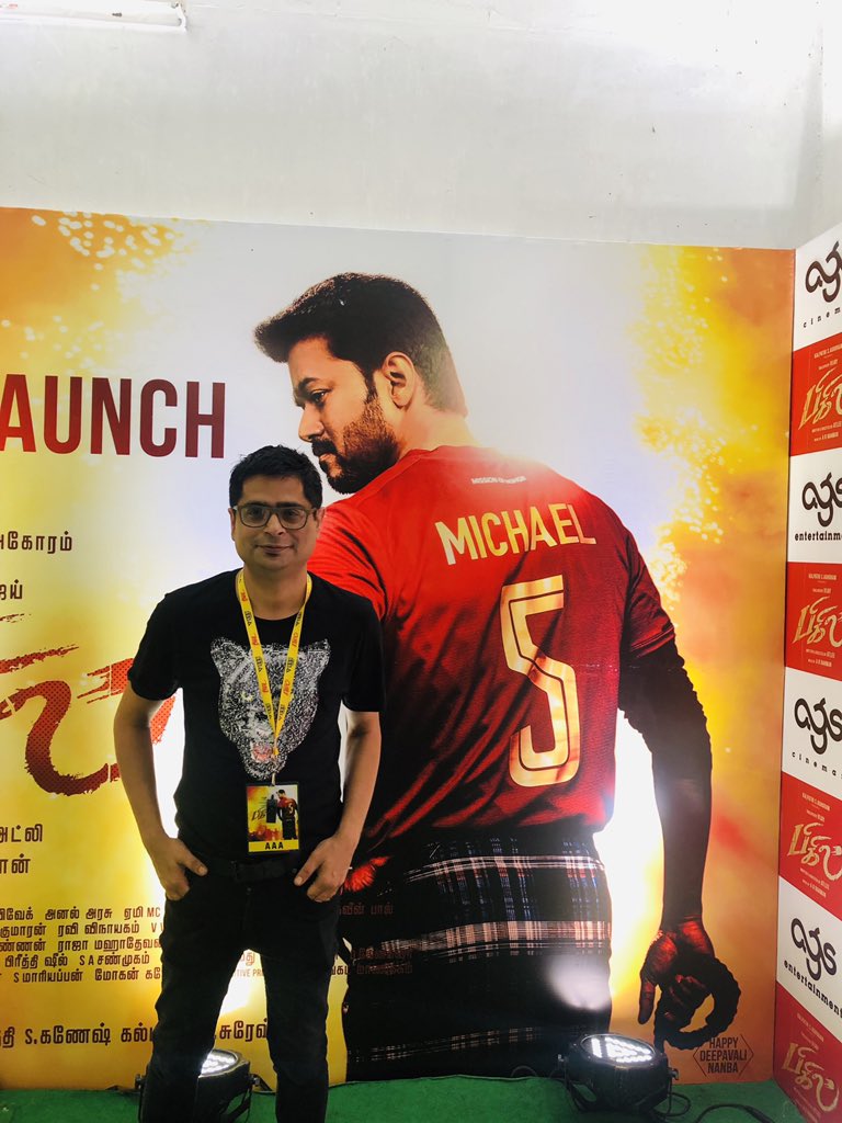 wizsethi's tweet photo. #BigilAudioLaunch https://t.co/XI4UDzYJCD