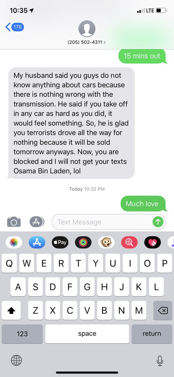 Big_Moe94's tweet photo. Met this lady on Craigslist today. I don’t think she likes me very much. #twitter you do you feel free to text her https://t.co/5oG7d8QLbS