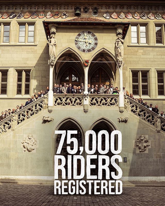 gentlemansride's tweet photo. 75,000 riders now registered! Amazing effort gentlefolks! 
8 days to go!

Donate to a rider here : https://t.co/PIPMplC7KY

Charity Partner @movember 
Proudly supported by @officialtriumph 
Event Partners @elflubricants @redbull @hedonworkshop @revit_… https://t.co/fDEBpNEncg https://t.co/tcI2Jv1KeL