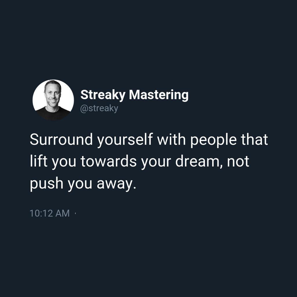 StreakyAcademy's tweet image. You are who you hang around with.

#masteringtips #audioengineertip #mastering #mixing #music #masteringstudio #audioengineer #sound #streakymastering #quote #masteringtip #mixingandmastering #masteringguru