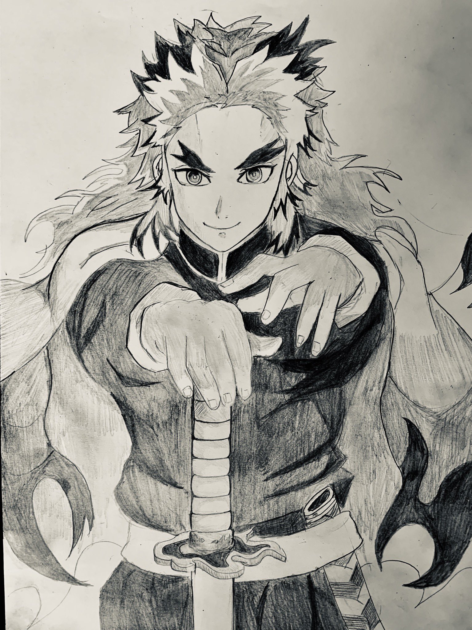 レッサーパンダ 頑張って推しキャラかいたシャーペンであまり上手く描けなかったかも お絵描き好きさんと繋がりたい 絵描きさんと仲良くなりたい イラスト好きな人と繋がりたい 鬼滅の刃 煉獄杏寿郎 シャーペン画 フォロバ T Co G5rdzcpgly