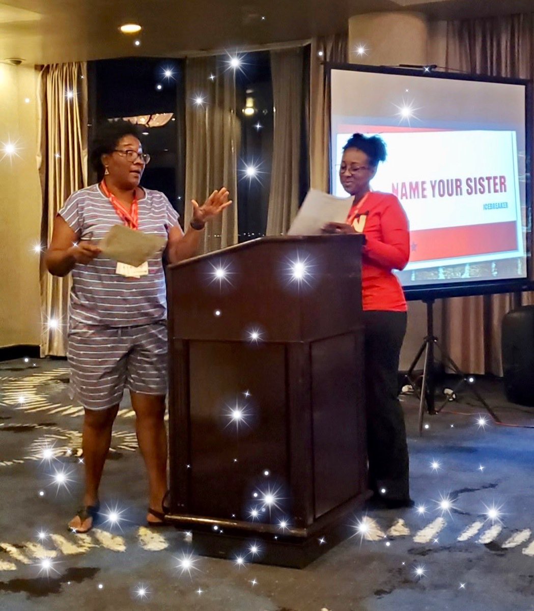 BAHADeltas's tweet photo. You’ve heard of magic- but have you ever seen Delta Girl Magic? Day 1 of our Membership Retreat going on now! ✨✨✨✨
#BAHADST #BAHARetreat #DeltaGirlMagic
#PowerAndPurpose #JoyInOurSisterhood https://t.co/An7VygHiCO