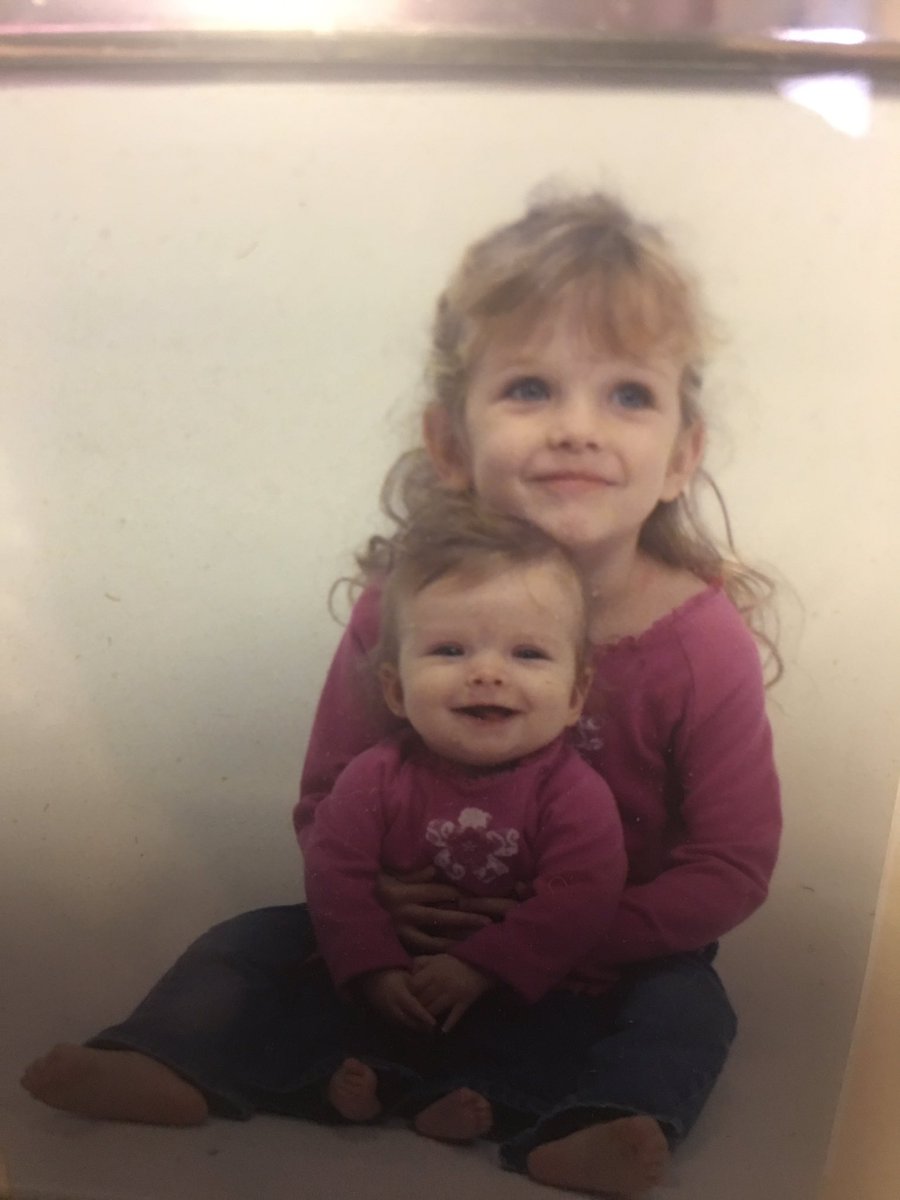 brillyynn's tweet photo. i’m screaming HAPPY BIRTHDAY to the best sister out there be safe my old sista have fun being 21 today. Don’t party too hard without me!! 💜💜 https://t.co/Olx81f6UGZ