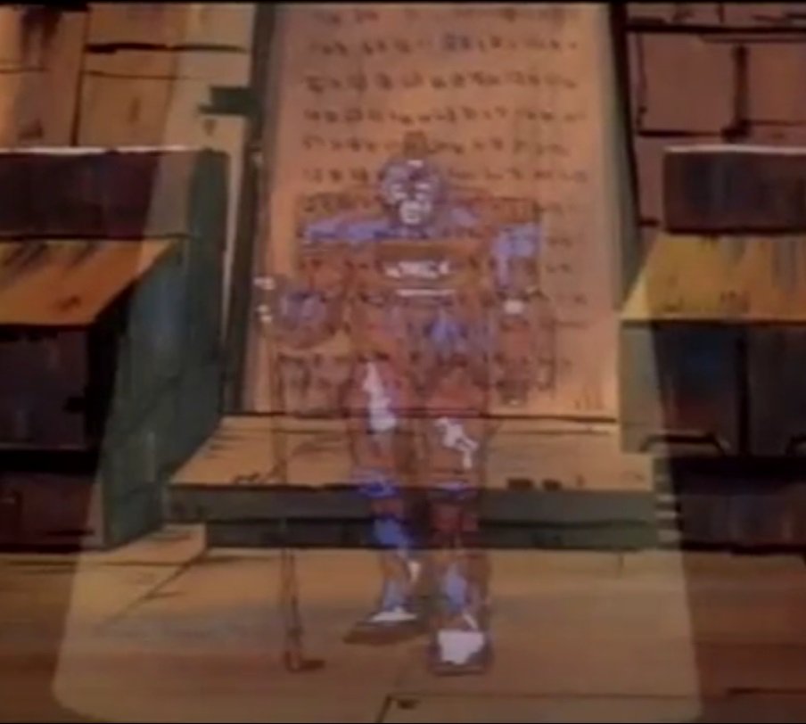 MoggyZpartuss's tweet photo. If Cybertron be your home, far away never roam. Hear my message, listen and fear. Danger comes, the end is near! Just like us, you soon will rust. All shall be turned to dust.
Warning Hologram "Cosmic Rust" (Transformers G1) #cosmicrust #transformers https://t.co/nEtg0HQcfq