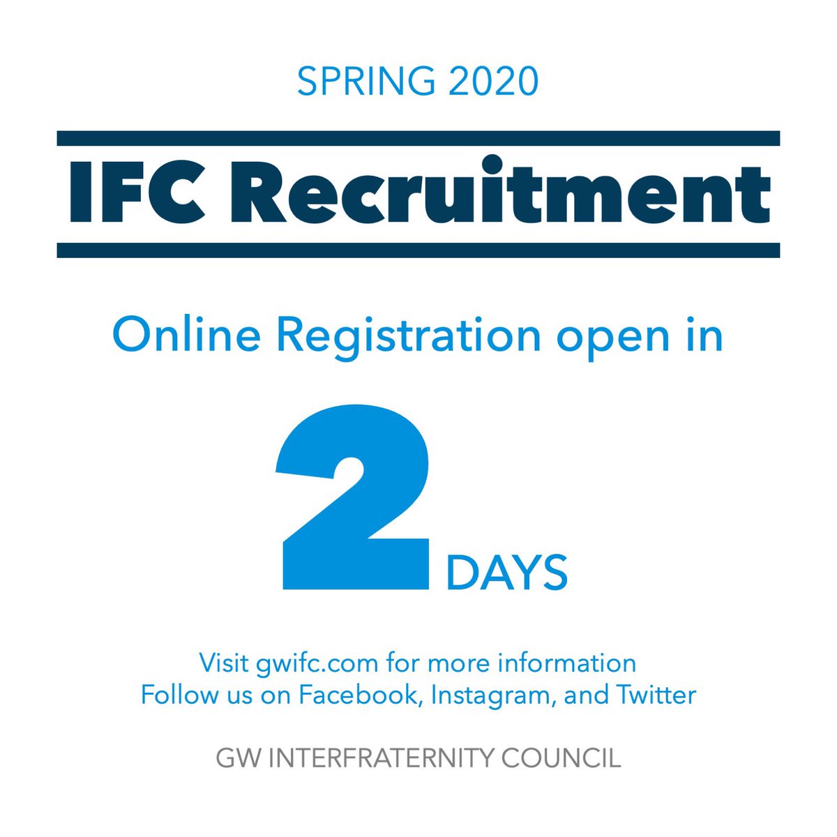 GW Interfraternity Council tweet media