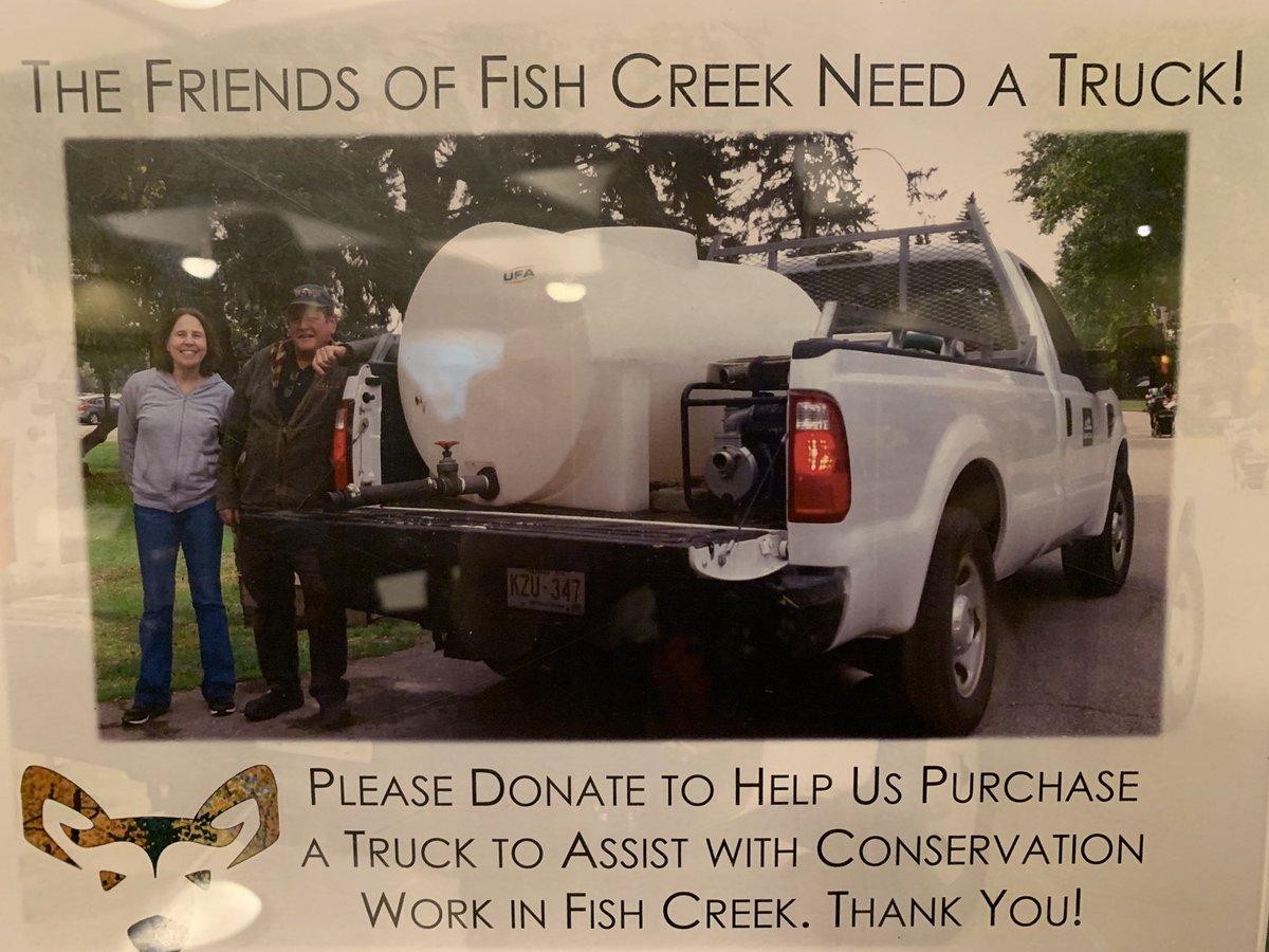 RichardGotfried's tweet photo. .@fish_creek congrats on a fantastic event tonight. My thanks to all the sponsors including lead @FirstCalgary and venue @canyonmeadows Golf Club. Itโs not to late to donate to help them buy a truck for watering trees. #geroutside #connectingtonature #yycfishcreek https://t.co/MpmDqk9aiR