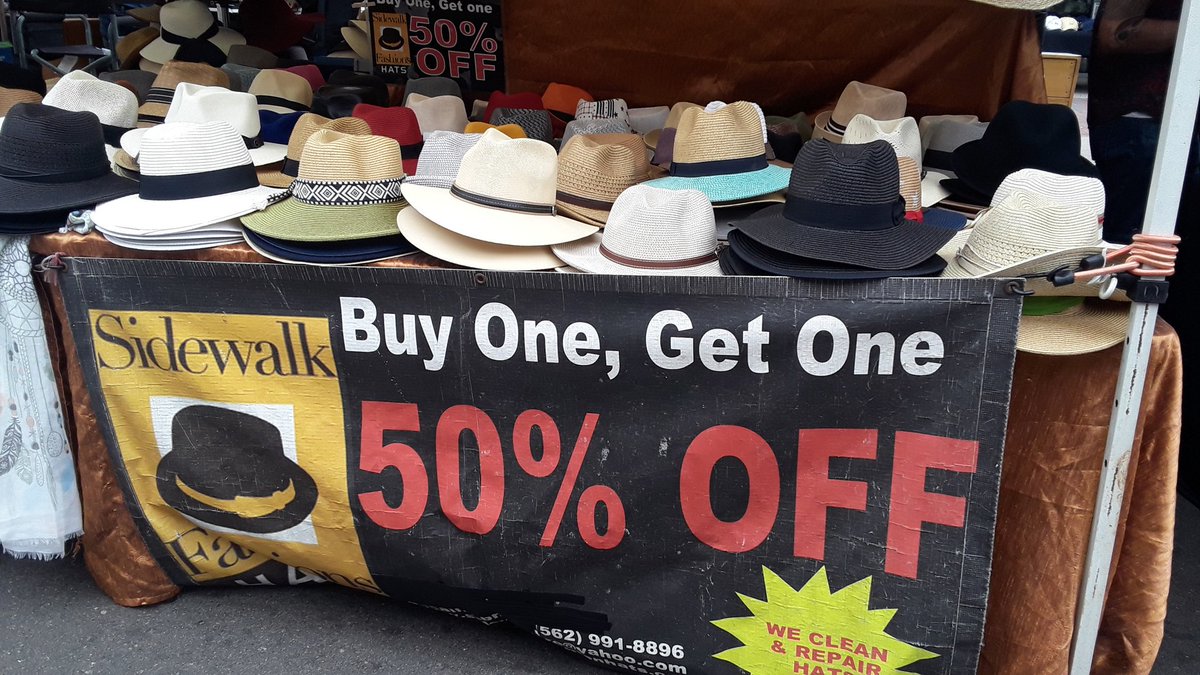 lbhatstore's tweet image. Come and buy yourself a hat. Adam's  Avenue street fair tommorow and Sunday. Space F16 near the Blues stage.