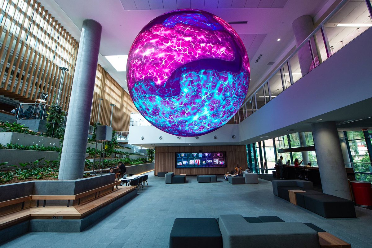 VS_Heapet's tweet image. #LEDSphere Offers Ultimate Wow Factor and  #ResearchTool for #EducationalTraining  
In  #Brisbane,  #Australia, the #QueenslandUniversityofTechnology ( #QUT) recently opened its new $94.4 million Educati... 
@QUT @LeyardGroup @planarsystems 
yeport.com/post/1715