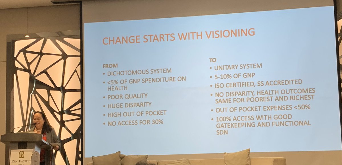 jacePHursuits's tweet photo. Former @DOHgov Sec. @Dok_Pau synthesizes the two-day conference and forecasts the future of public health. 
#PSPHP #PHcon2019 @psphpofficial https://t.co/fCczjgjxq0