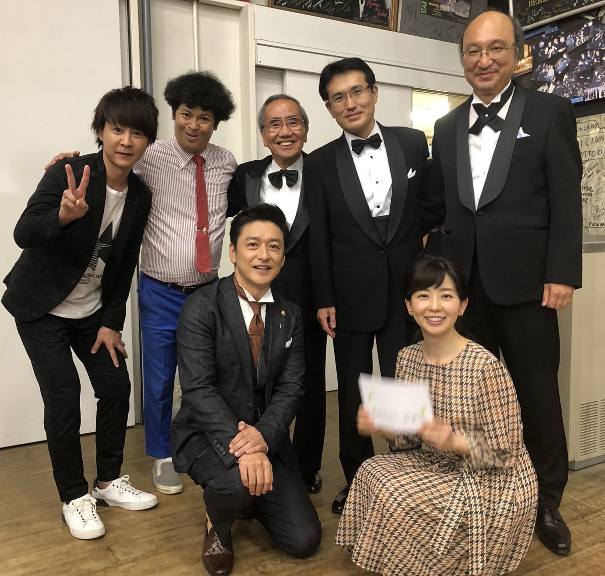 石丸幹二 בטוויטר 題名のない音楽会 吹奏楽で聴くスピッツの音楽会 懐かしいドラマが蘇る スピッツの曲は前向きになれる 吹奏楽の演奏ではパワーアップされますね 大阪府立淀川工科高等学校 精華女子高等学校 東海大学菅生高等学校 流れ星 松尾由美子アナ 石丸