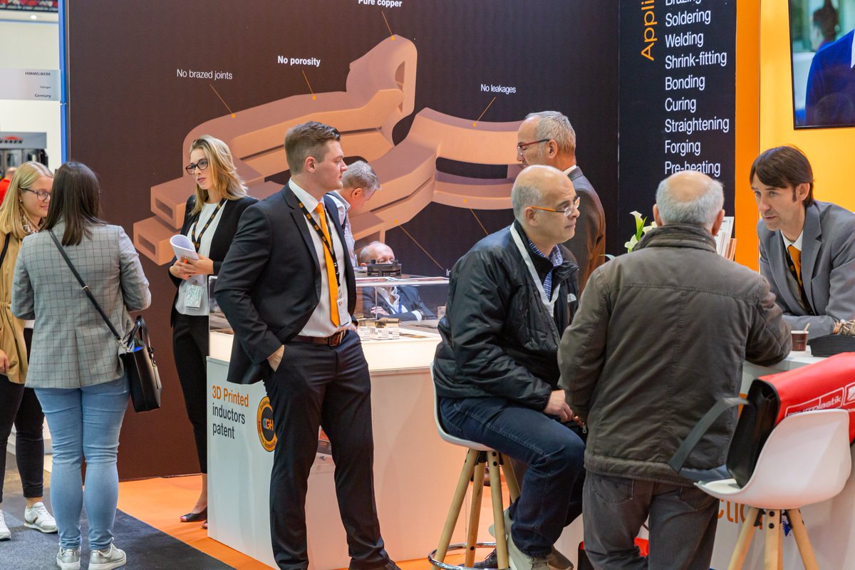 ghinduction's tweet photo. @EMO_HANNOVER. Saturday and last day of the international of Machine Tool exhibition in Germany. Visit our team at #Hall11StandC04. You are in time to know more about #inductionheating!
#GHTeamInAction #ghinduction #innovativeheating #3dinductors #additivemanufacturing https://t.co/GgyzcSZVlP