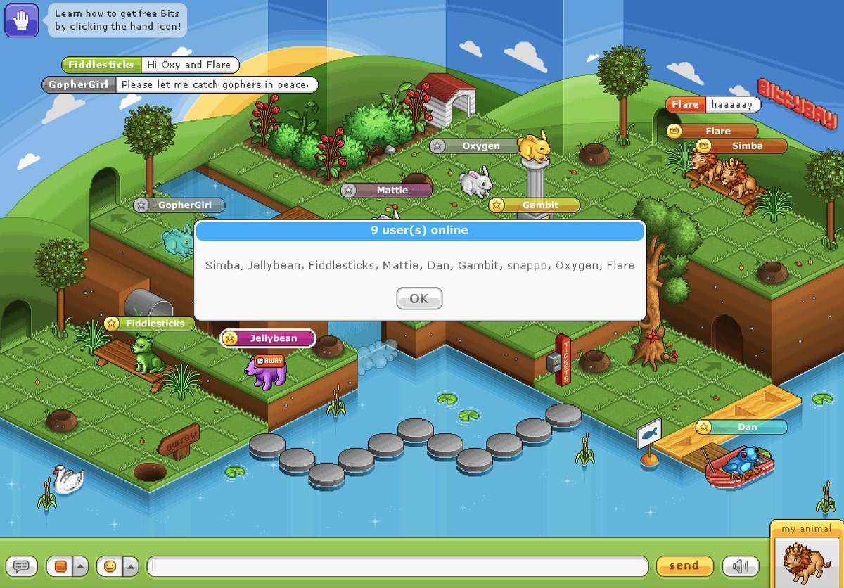 BittyRetro's tweet image. Glad to see people spreading the word! Play at bittyretro.com #bittyretro #bittybay #onlinegame #animals #dog #habbo