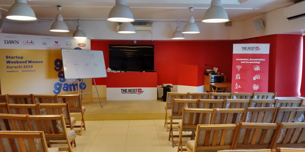 Well that's a change. I'm one of the  first 5 people who reached the venue. Lol. Excited for our #nodejs <a href="/nestframework/">NestJS</a> and <a href="/reactjs/">React</a> workshop today. Organized by <a href="/nodeschool/">NodeSchool</a> #karachi and <a href="/ReactKHI/">ReactKHI</a>.

#javascript #typescript <a href="/TheNestiO/">The Nest I/O</a> #fusionXWorkshop