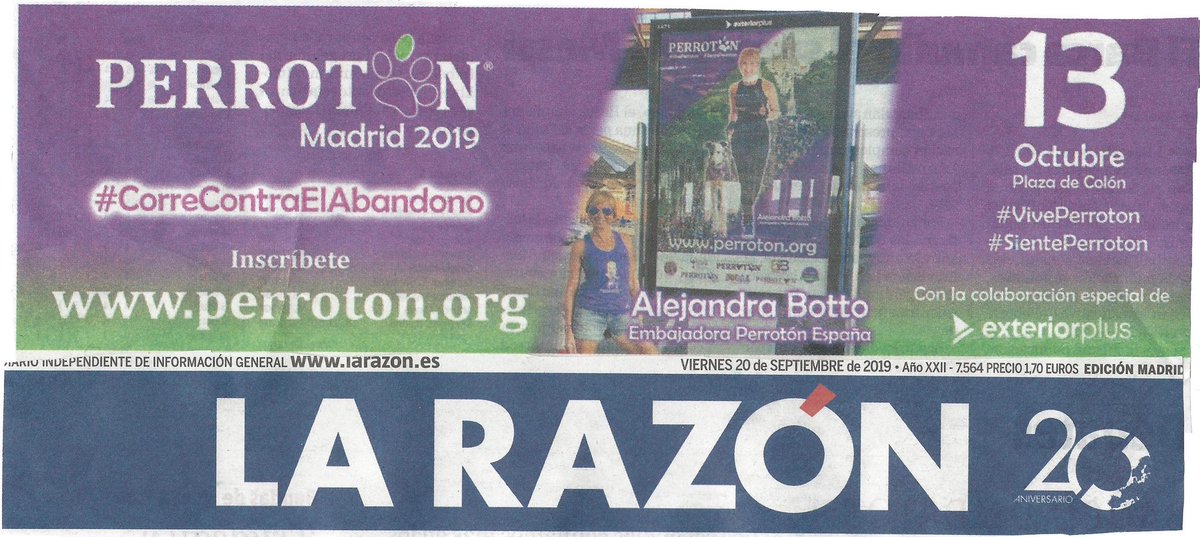 PerrotonEspana's tweet photo. Aún no te has inscrito? #perrotonmadrid2019 acércate a @elcorteingles a cualquier centro en #mascotas Mora la Info en nuestra web https://t.co/NnhkLnXMqn @larazon_es #correcontraelabandono y tu? #apuntateya #pocas #Inscripciones @exteriorplusES gracias por el apoyo 🌺🌺🐾 https://t.co/G7gLM9HisB