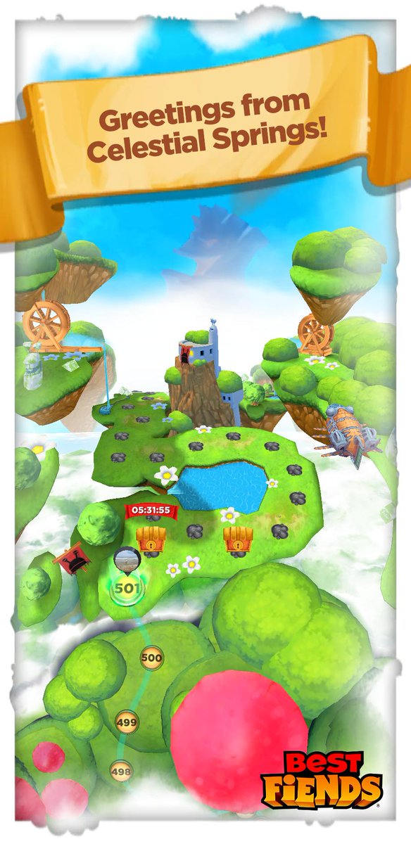 sndrkk's tweet photo. Gate Opened! Bring on the Celestial Springs in #BestFiends - Download FREE - https://t.co/cffBTaEF7d via @bestfiends https://t.co/Inud16vGiZ
