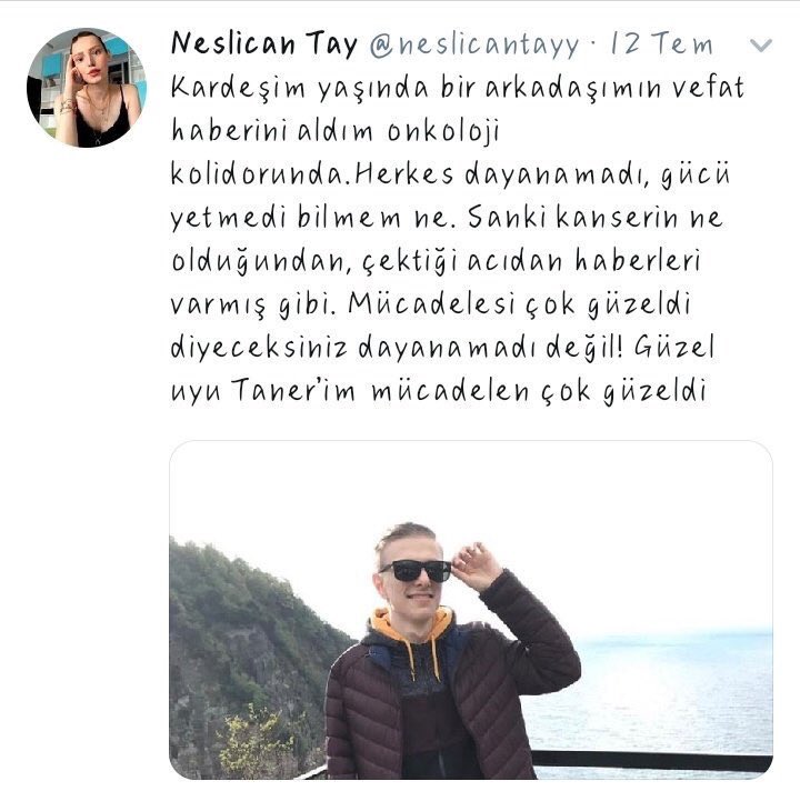 hlydmrci's tweet photo. Sen ‘güzel uyu kız çocuğu, mücadelen çok güzeldi’ biz seni de mücadeleni de sevdik..

#NeslicanTay 🌹 https://t.co/kgEOhJq61K