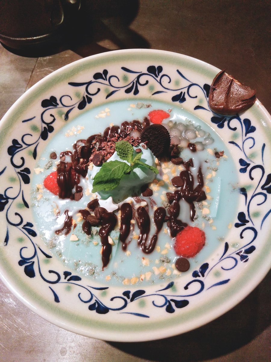 チョコミントラーメン