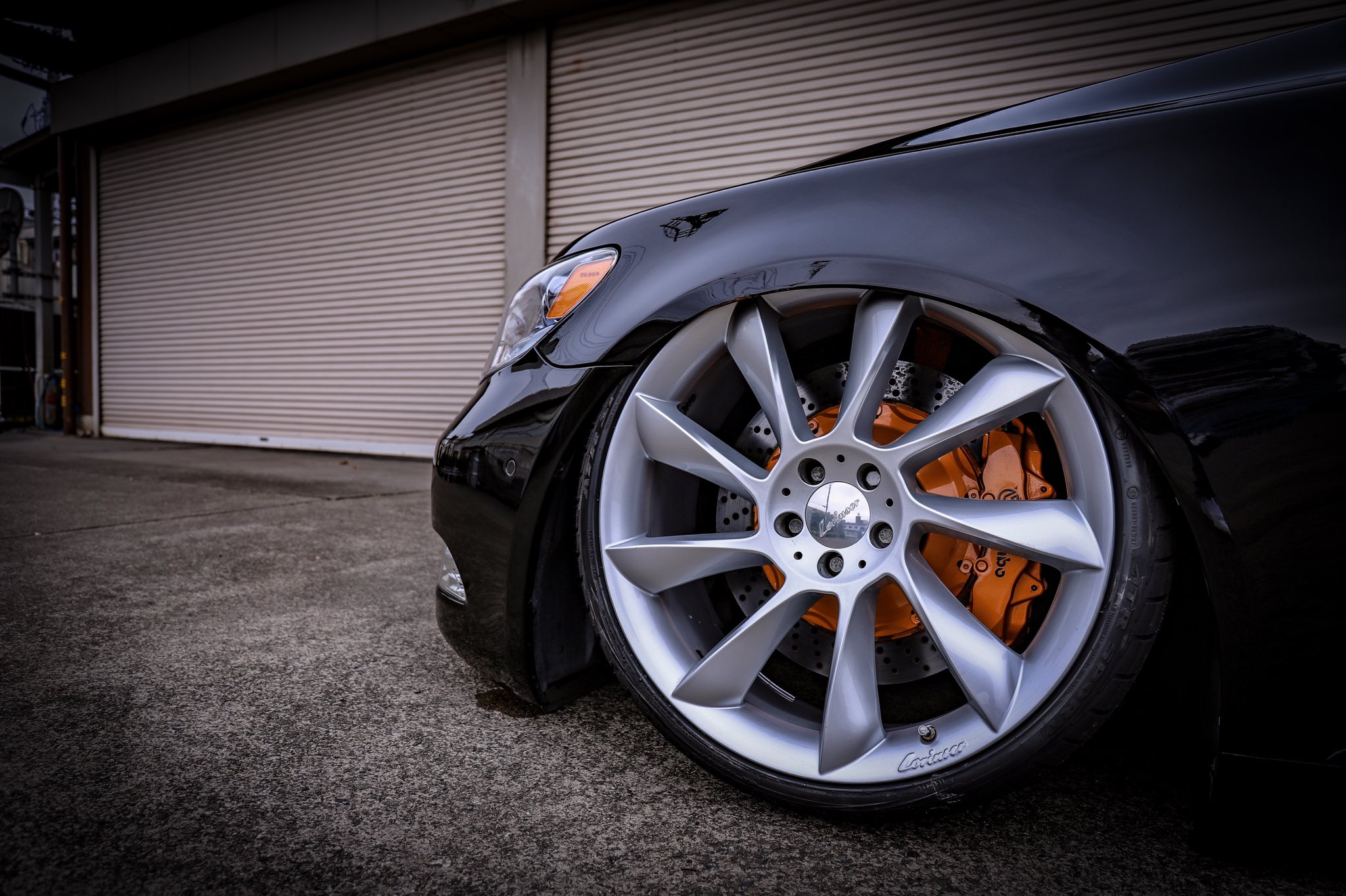 Lorinser 麗しい RS8 5-112 20×9j 10j 4本 ジャンク
